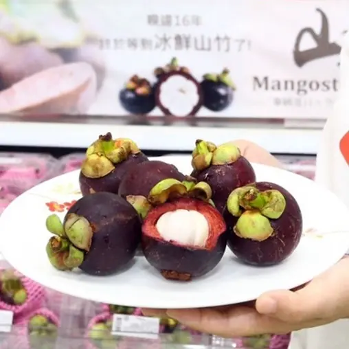 超夢幻「山竹」手刀搶起來！熱帶果后「山竹」睽違16年強勢回歸，第二波預計09/11開賣，吃貨準時衝家樂福掃貨。