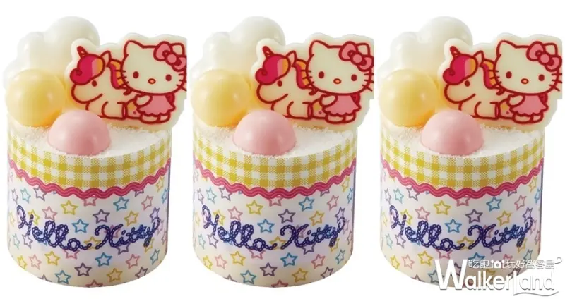 Hello Kitty飛天獨角獸蛋糕 / WalkerLand窩客島整理提供 未經許可，不得轉載