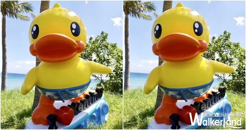 B.Duck黃色小鴨墾丁裝置藝術 / WalkerLand窩客島整理提供 未經許可不可轉載