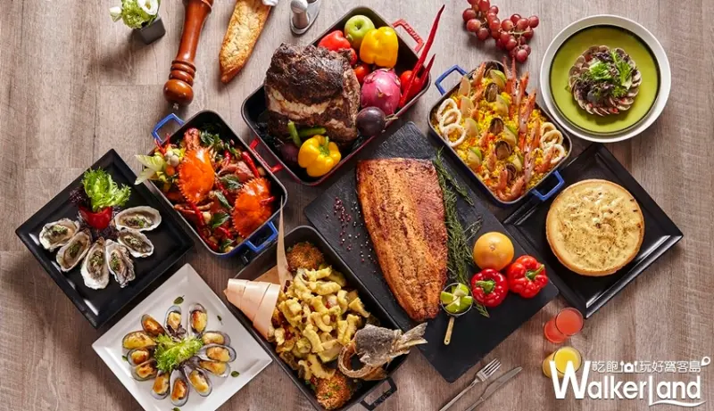 國泰萬怡MJ Kitchen自助吃到飽餐廳 / WalkerLand窩客島整理提供 未經許可，不得轉載