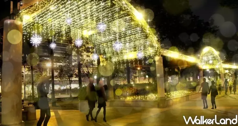 板橋「2019新北市歡樂耶誕城」 / WalkerLand窩客島整理提供 未經許可不可轉載
