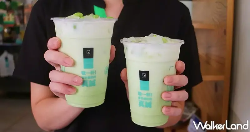 大苑子 綠金鮮奶 / WalkerLand窩客島提供 未經許可，不得轉載