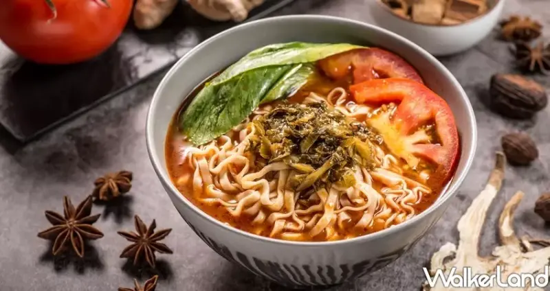 詹麵「薑燒蕃茄湯麵」 / WalkerLand窩客島整理提供 未經許可不可轉載