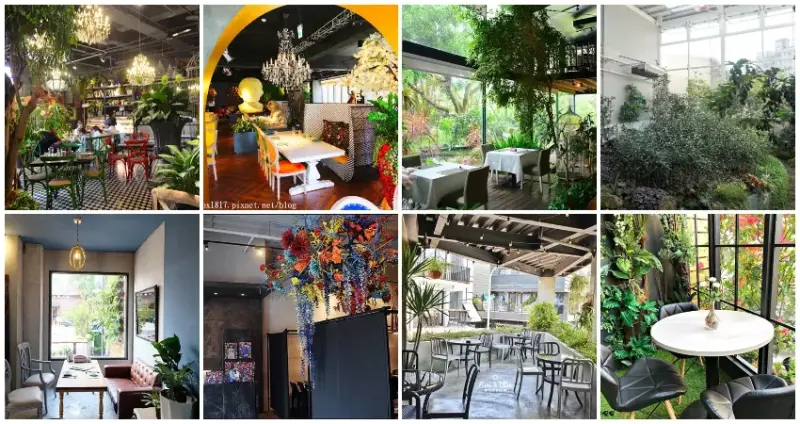 台中網美的打卡地圖！9間IG熱搜的「台中花草系餐廳」，浮誇花牆、溫室玻璃屋挑戰台中網美的浮誇極限。
