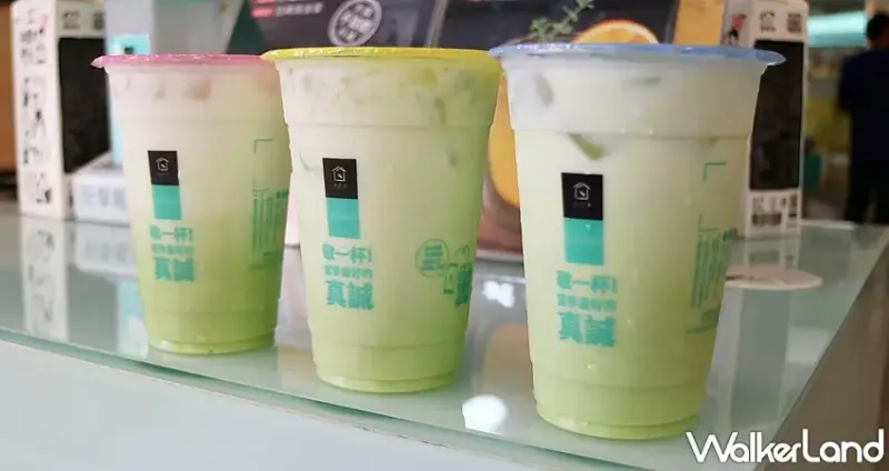 大苑子 綠金鮮奶 / WalkerLand窩客島提供 未經許可，不得轉載