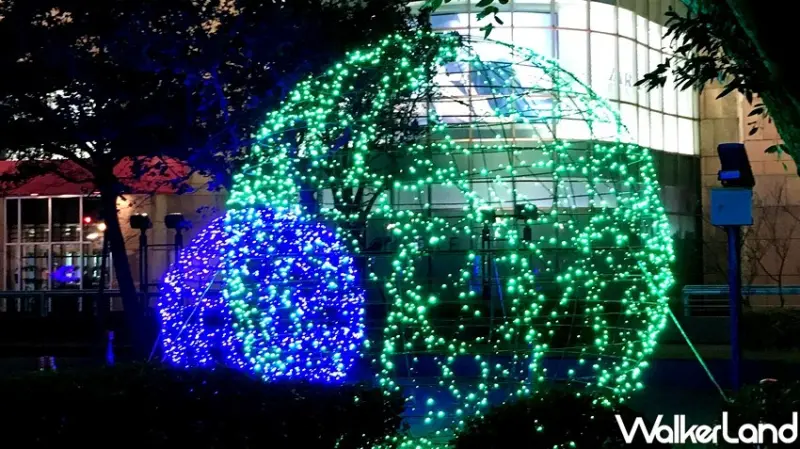 中壢耶誕打卡「大江購物中心」 / WalkerLand窩客島整理提供 未經許可不可轉載