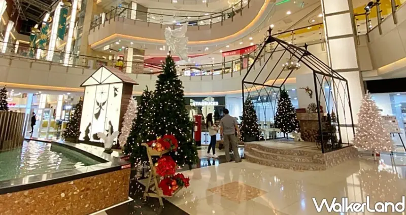 中壢耶誕打卡「大江購物中心」 / WalkerLand窩客島整理提供 未經許可不可轉載