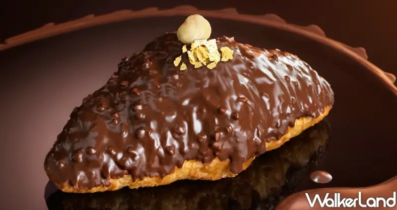 八月堂「榛果巧克力可頌」/ WalkerLand窩客島整理提供 未經許可不可轉載