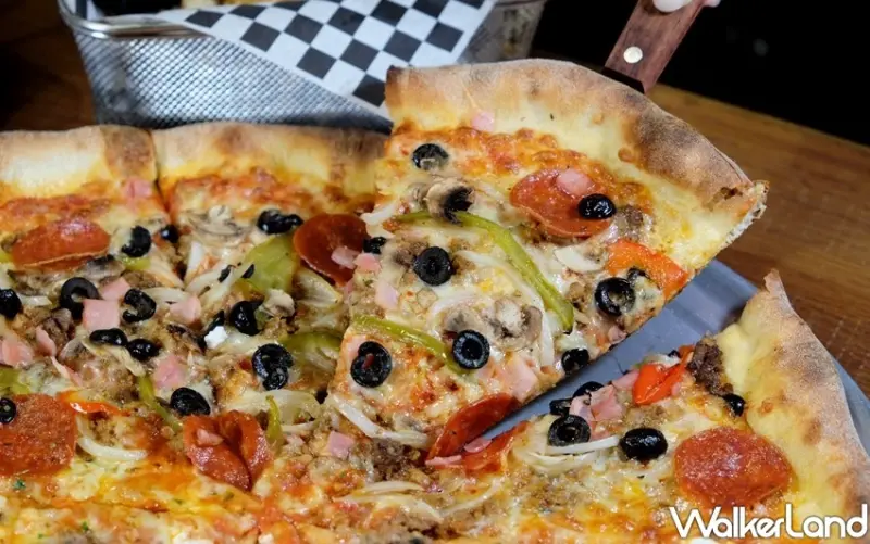波利斯美式窯烤披薩 / WalkerLand窩客島整理提供 未經許可不可轉載