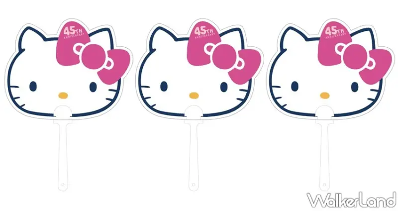 Hello Kitty45周年特展 / WalkerLand窩客島提供 未經許可，不得轉載