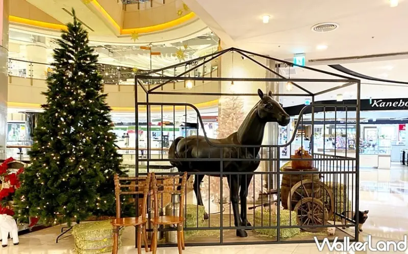 中壢耶誕打卡「大江購物中心」 / WalkerLand窩客島整理提供 未經許可不可轉載