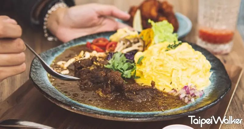 稲町家香料咖哩專門 / WalkerLand窩客島提供 未經許可，不得轉載