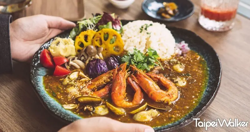 稲町家香料咖哩專門 / WalkerLand窩客島提供 未經許可，不得轉載