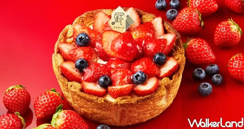 PABLO豪華版草莓派對聖誕起司塔 / WalkerLand窩客島整理提供 未經許可不可轉載