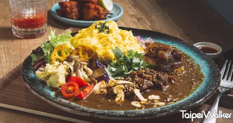 稲町家香料咖哩專門 / WalkerLand窩客島提供 未經許可，不得轉載