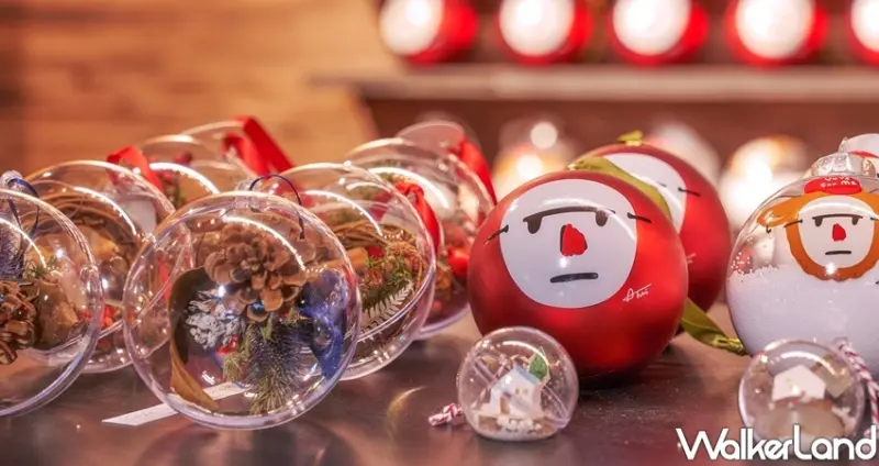 台中勤美誠品綠園道「聖誕村」 / WalkerLand窩客島整理提供 未經許可不可轉載