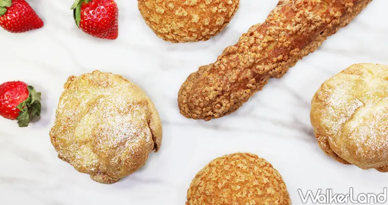 beard papa草莓泡芙 / WalkerLand窩客島整理提供 未經許可不可轉載