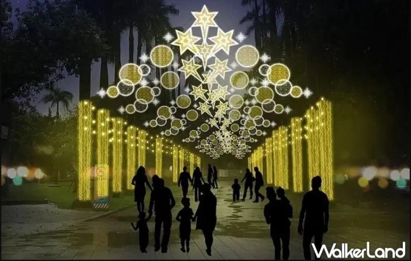 聖誕節打卡點、免費耶誕景點 / WalkerLand窩客島整理提供 未經許可不可轉載