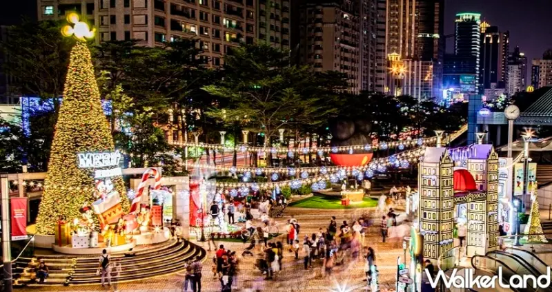 聖誕節打卡點、免費耶誕景點 / WalkerLand窩客島整理提供 未經許可不可轉載