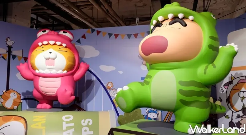 松菸「987動感樂園 蠟筆小新x白爛貓期間限定店」 / WalkerLand窩客島整理提供 未經許可不可轉載