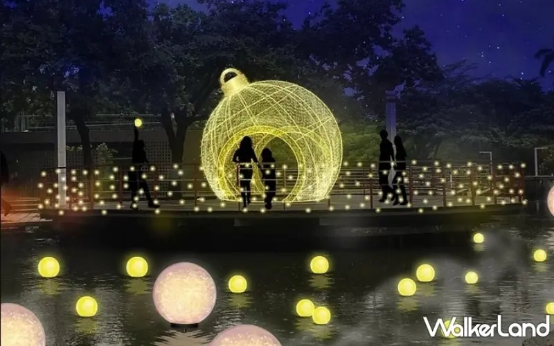 聖誕節打卡點、免費耶誕景點 / WalkerLand窩客島整理提供 未經許可不可轉載