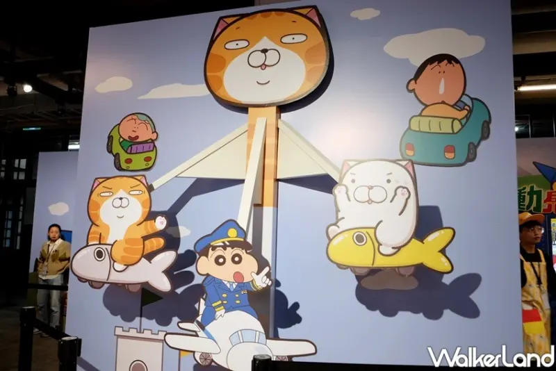 松菸「987動感樂園 蠟筆小新x白爛貓期間限定店」 / WalkerLand窩客島整理提供 未經許可不可轉載
