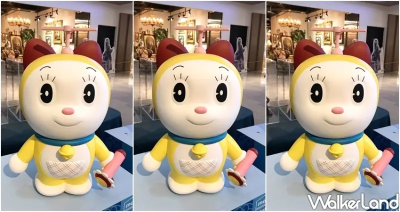 淡水「滬尾藝文休閒園區」哆啦A夢打卡點「童年x夢想集合站」 / WalkerLand窩客島整理提供 未經許可不可轉載