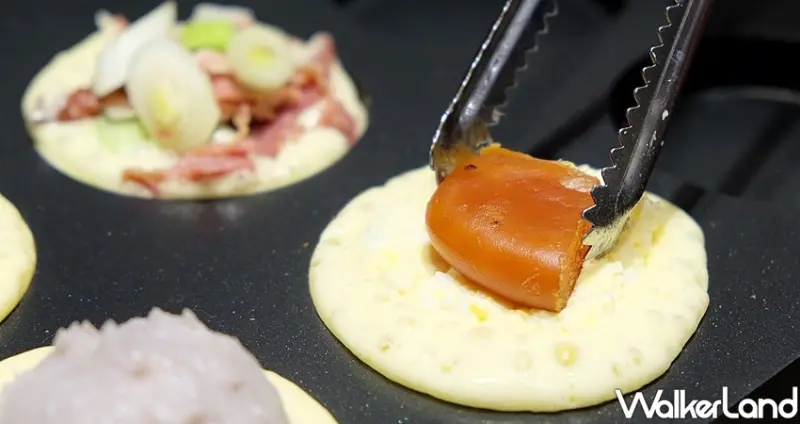 中壢馬祖新村（遠百信義店)美食「大甲芋泥鹹蛋黃」 / WalkerLand窩客島整理提供 未經許可不可轉載