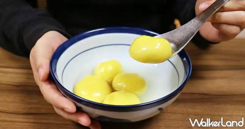 義美雞蛋布丁湯圓 / WalkerLand窩客島提供 未經許可，不得轉載