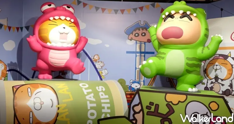 松菸「987動感樂園 蠟筆小新x白爛貓期間限定店」 / WalkerLand窩客島整理提供 未經許可不可轉載