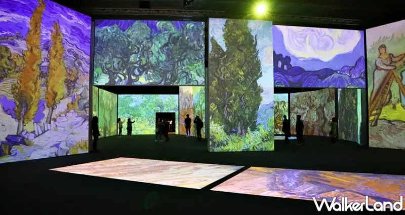 再見梵谷－光影體驗展 / WalkerLand窩客島提供 未經許可，不得轉載