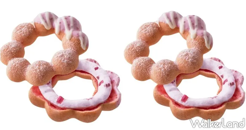 Mister Donut草莓季 / WalkerLand窩客島整理提供 未經許可，不得轉載