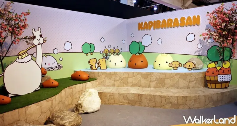 水豚君日日是好日～15周年特展 / WalkerLand窩客島提供 未經許可，不得轉載