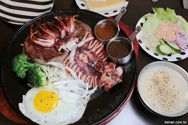 美食窩客 台南好Food遊 曾在「午食5分鐵板牛排麻豆店」