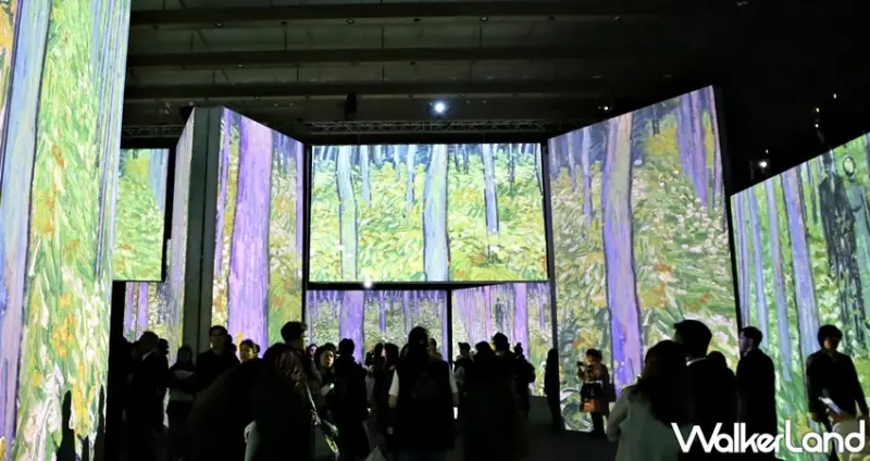 再見梵谷－光影體驗展 / WalkerLand窩客島提供 未經許可，不得轉載