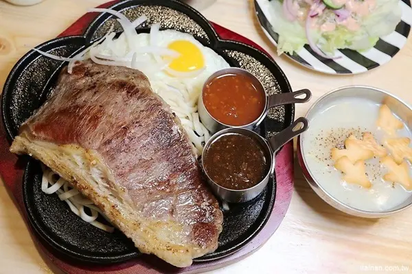 美食窩客 台南好Food遊 曾在「19號倉庫鐵板牛排 北苑店」