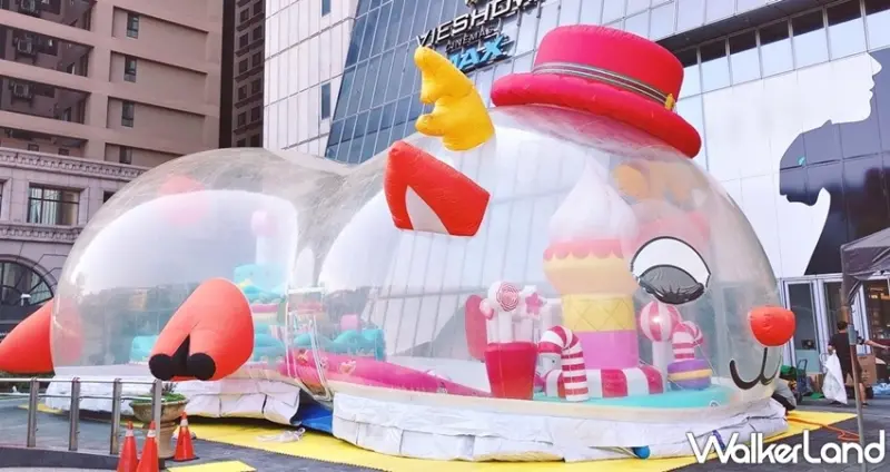 板橋大遠百 嗨森萌鹿氣墊樂園 / WalkerLand窩客島整理提供 未經許可，不得轉載