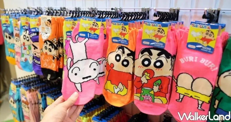 中山新光南西「蠟筆小新快閃店」 / WalkerLand窩客島整理提供 未經許可不可轉載