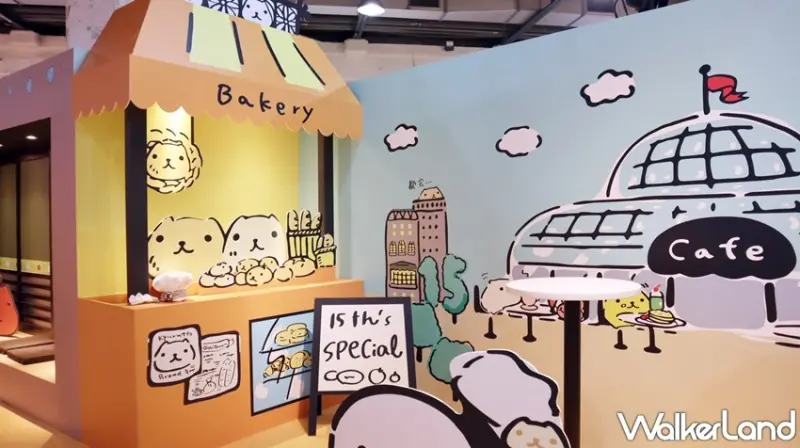 水豚君日日是好日～15周年特展 / WalkerLand窩客島提供 未經許可，不得轉載