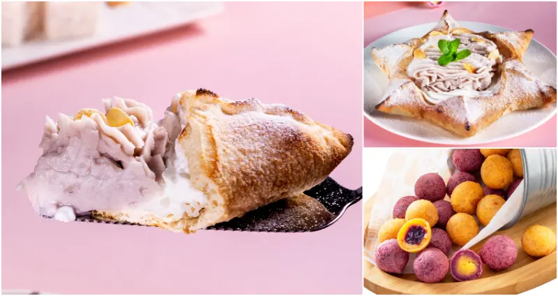 Tino’s Pizza堤諾比薩「芋泥比薩、芋泥牛奶」 / WalkerLand窩客島整理提供 未經許可不可轉載