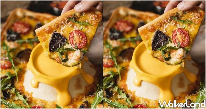 屋莎鬆餅屋 起司火山比薩 / WalkerLand窩客島整理提供 未經許可不可轉載