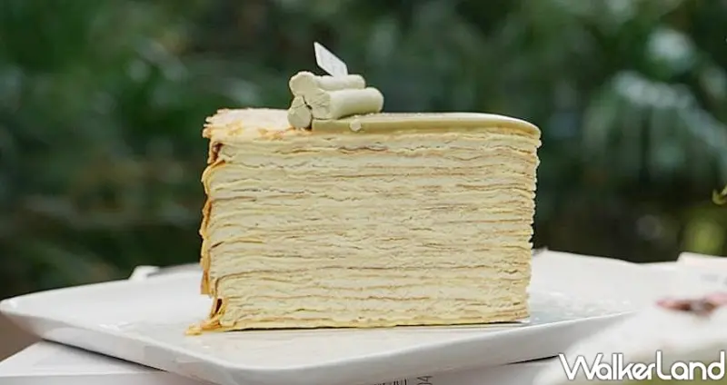 好樣VVG X 時飴千層蛋糕聯名「櫻花抹茶千層」 / WalkerLand窩客島整理提供 未經許可不可轉載