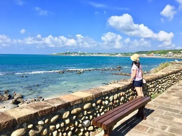 窩客 大海愛上藍天 曾在「麟山鼻步道」
