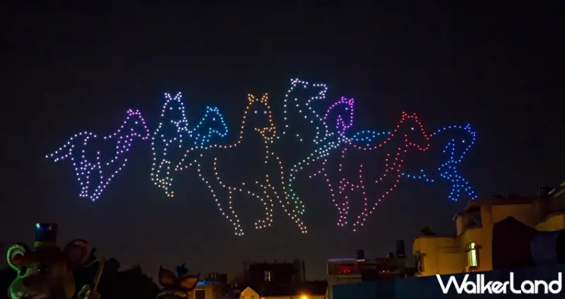 2020台灣燈會 無人機展演 / WalkerLand窩客島整理提供 未經許可，不得轉載