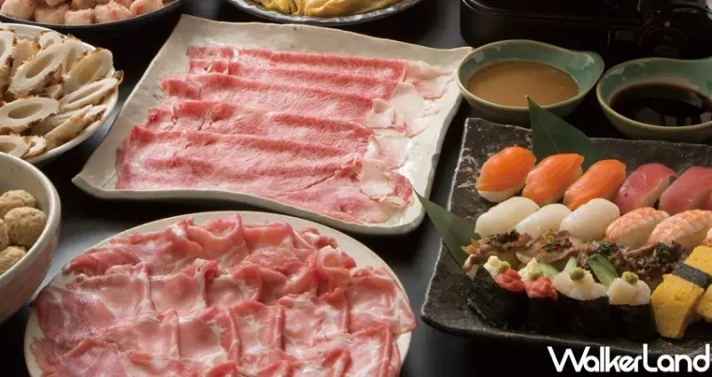 內湖吃到飽「和菜庵(菜の庵)」涮涮鍋、握壽司吃到飽 / WalkerLand窩客島整理提供 未經許可不可轉載