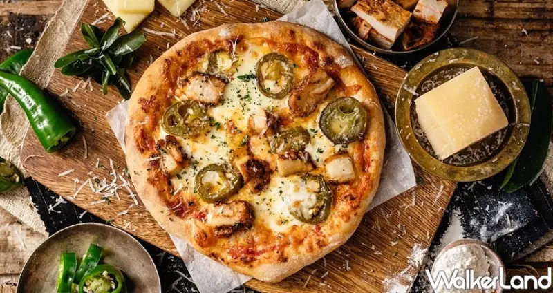 屋莎鬆餅屋 起司火山比薩 / WalkerLand窩客島整理提供 未經許可不可轉載