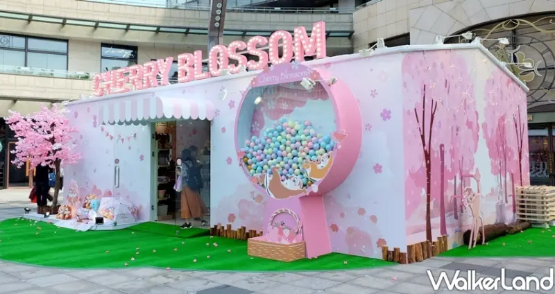 迪士尼櫻花季快閃店 / WalkerLand窩客島整理提供 未經許可不可轉載