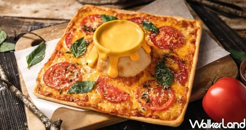 屋莎鬆餅屋 起司火山比薩 / WalkerLand窩客島整理提供 未經許可不可轉載