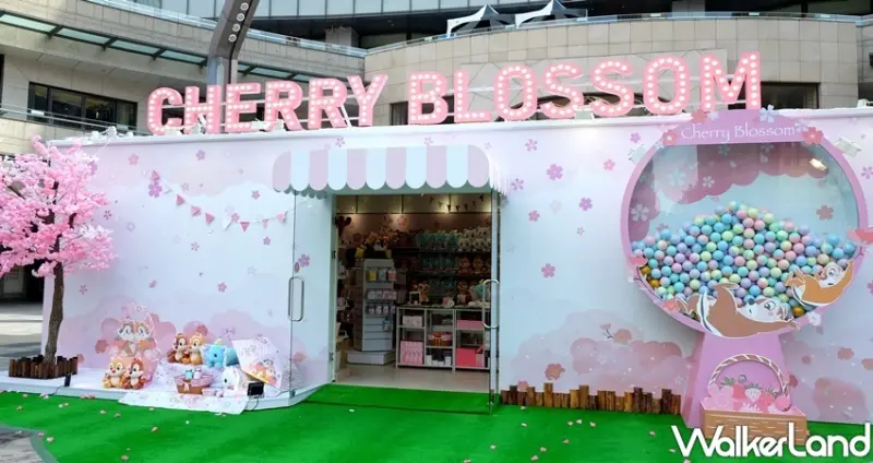 迪士尼櫻花季快閃店 / WalkerLand窩客島整理提供 未經許可不可轉載