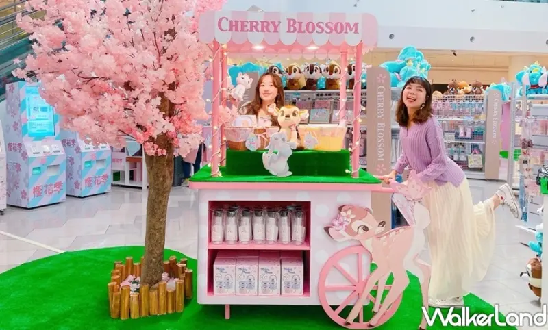 迪士尼櫻花季快閃店 / WalkerLand窩客島整理提供 未經許可不可轉載